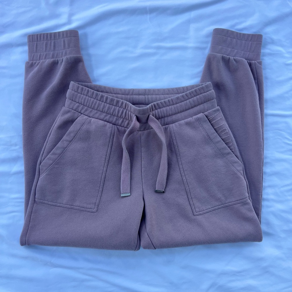 AllSaints Lucia Mauve Sweatpants Joggers Size 6